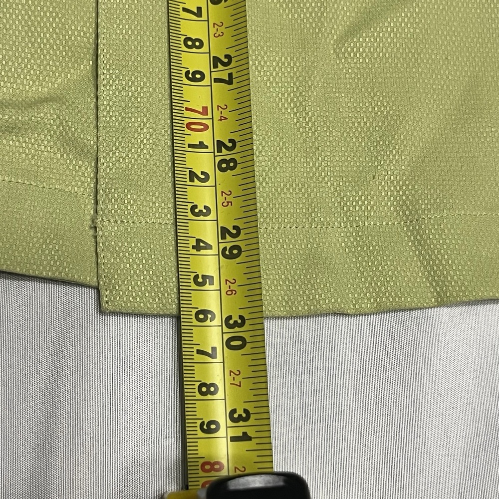 Caribbean Graphic Hawaiian Shirt Large Yellow Roundtree Yorke Parrot NWT - Picture 6 of 6